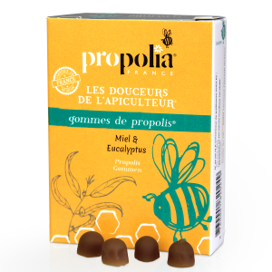 Gommes de propolis au miel & eucalyptus