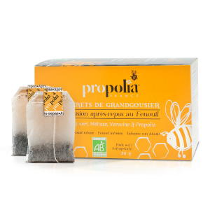 Infusion bio après-repas propolis et aux plantes