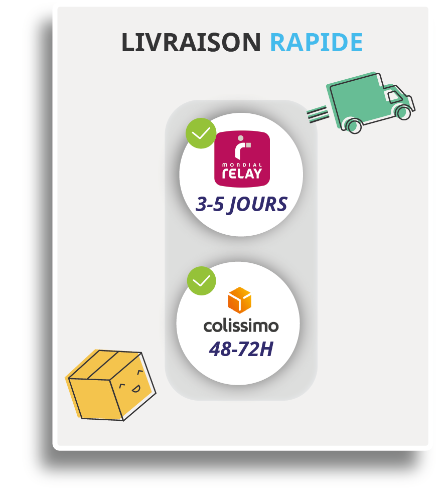 visuel livraison rapide